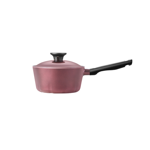康宁瑰宝陶瓷铸铝锅18cm单柄汤锅-宝石红